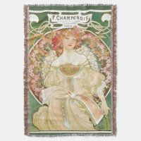 Arte Nova Antiga, Champenois por Alphonse Mucha