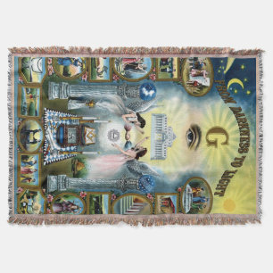 Manta Artesanato antigo Freemasonry Masonic Hazen