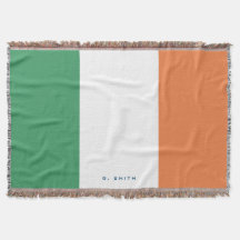 As cores da bandeira da Irlanda adicionam seu nome