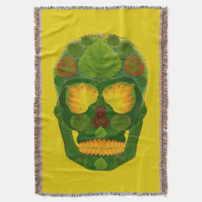 Manta Aspen Leaf Skull 9 (Frente Vertical)