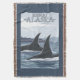 Manta Baleias #1 da orca - Kenai, Alaska (Frente Vertical)