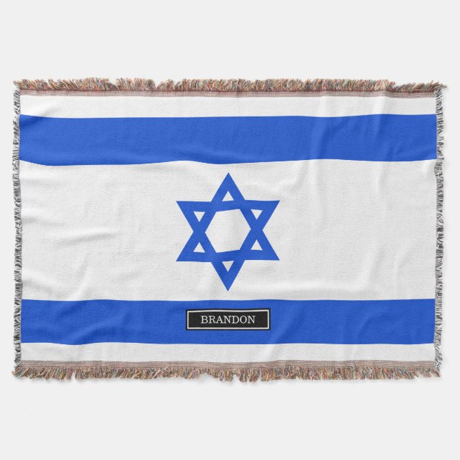 Manta Bandeira do israelita (Frente)