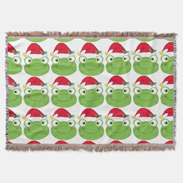 Manta Banheira de Sapo de Natal (Frente)