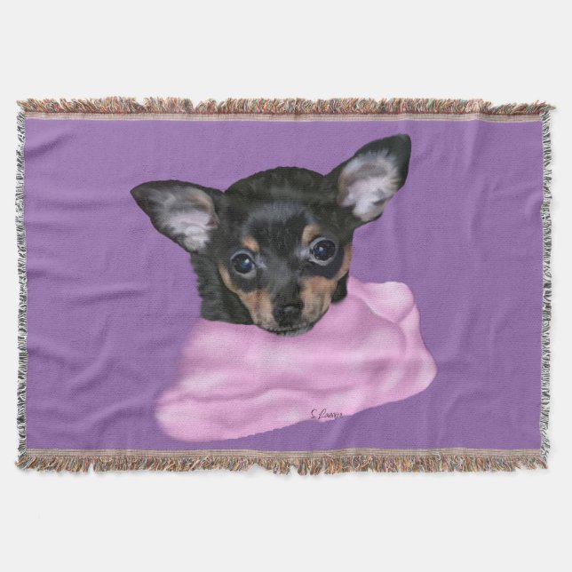 Manta Black and Tan Chihuahua Puppy (Frente)