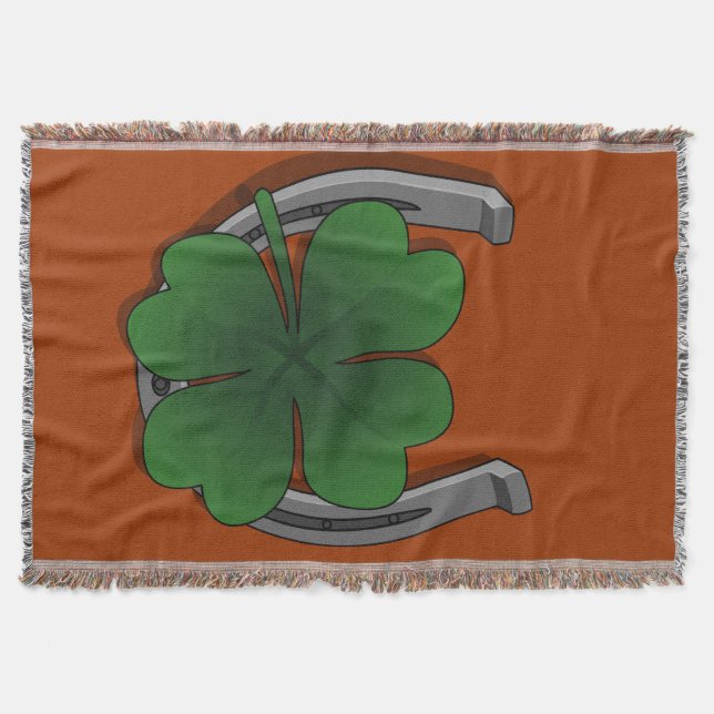 Manta Blanket de sorte irlandês (Frente)