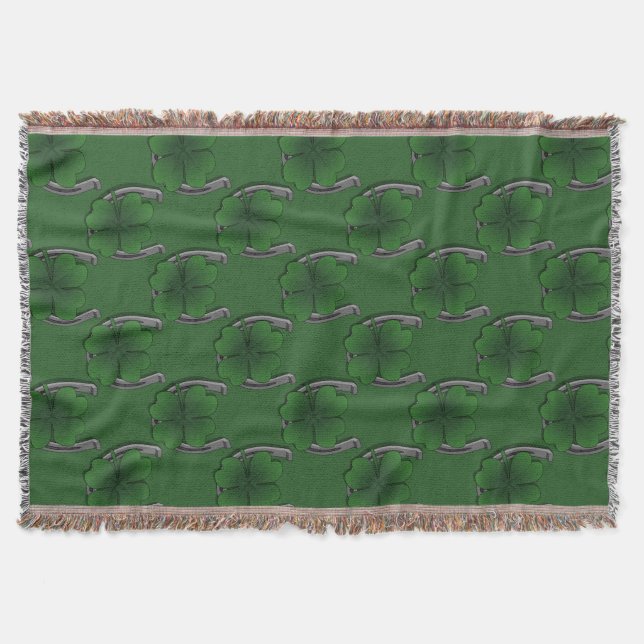 Manta Blanket de sorte irlandês (Frente)