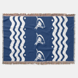 Manta BRANCO na costa de tubarões SEA HORSE