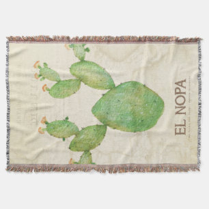Manta Cactus Nopal Vintage