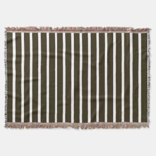 Manta Café Mocha Neutral Stripes