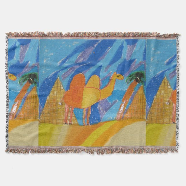 Manta Camel Art by Kids (Frente)