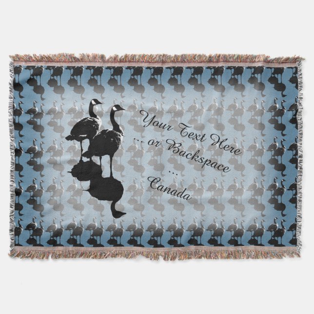 Manta Canadá Souvenir Blanket Canadá Ganha Blanket (Frente)