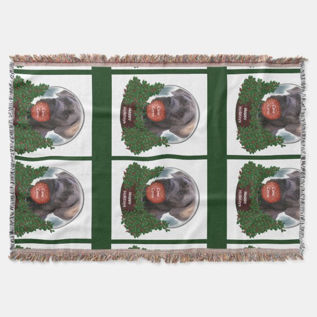 Manta Cane Corso Christmas (Frente)