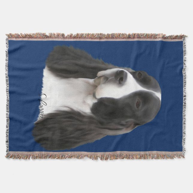 Manta Cão Springer Spaniel Inglês (Frente)