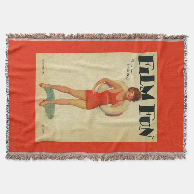 Manta Capa de revista 2 do divertimento do filme (Frente)