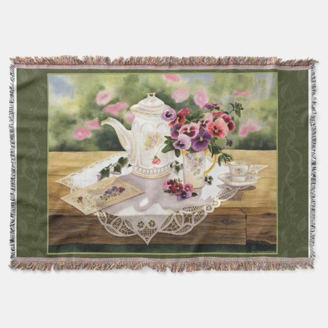 Manta Chá do Victorian (Frente)