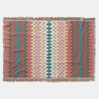 Manta Chevron Zigzag Sudoeste - Lâmpada
