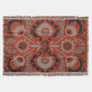 Manta Cinnabar Suzani I