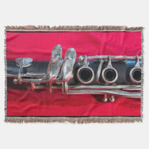 Manta Clarinet em Vermelho