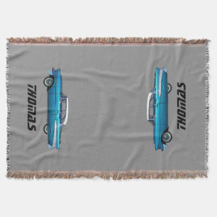 Manta Cobertura 1957 clássica do costume de Chevy