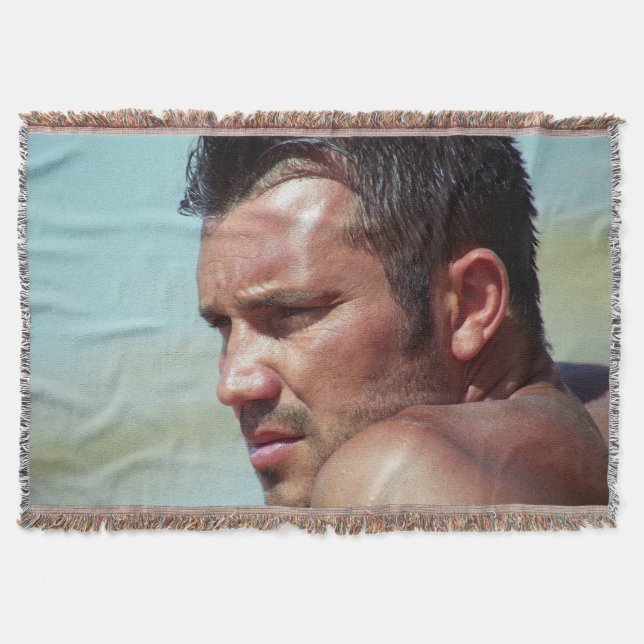 Manta Cobertura bonita do lance da cara (Frente)