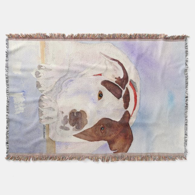 Manta Cobertura do cão de Pitbull (Frente)