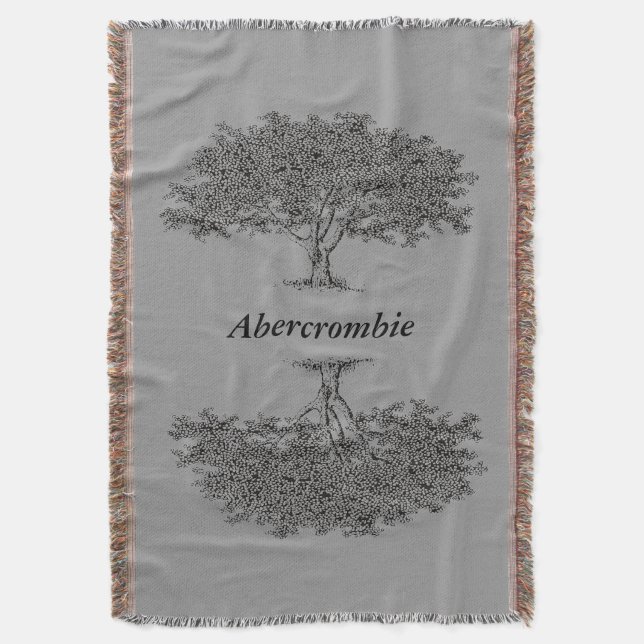 Manta Cobertura do lance - árvores genealógicas (Frente Vertical)