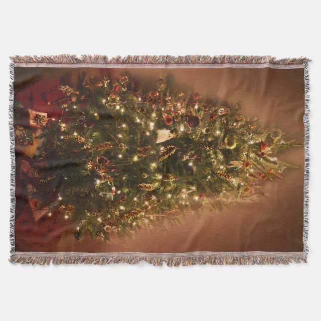 Manta Cobertura do lance da árvore de Natal (Frente)