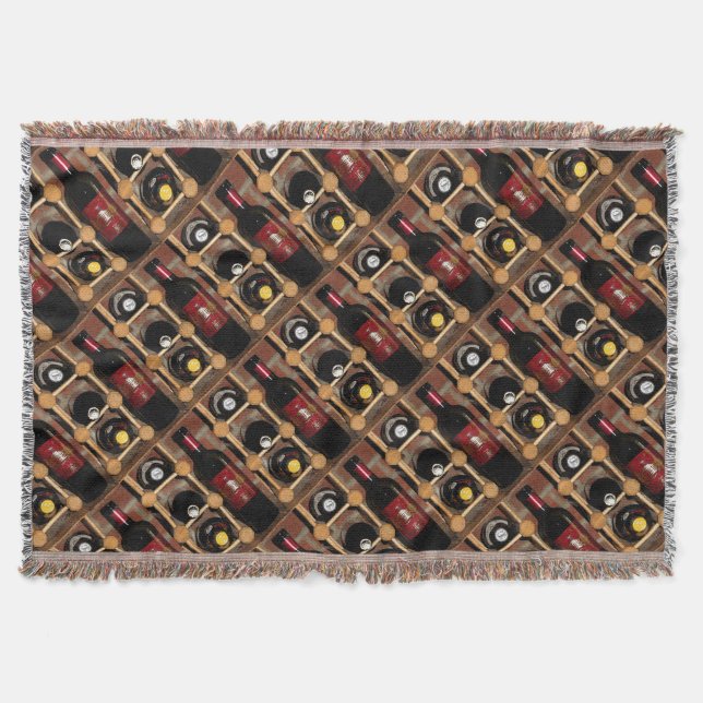 Manta Cobertura do lance da cremalheira do vinho (Frente)