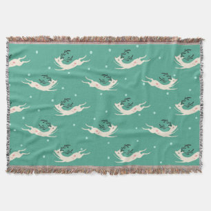 Manta Cobertura do teste padrão da rena de Rompin