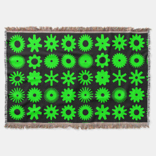 Manta Cogs - Verde em Preto