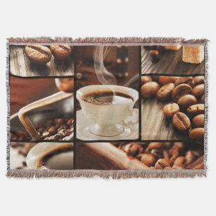 Manta Colagem do café