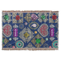 Colagem lindo de pedra preciosa do broche da jóia