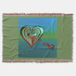 Manta Corações Alto do Céu