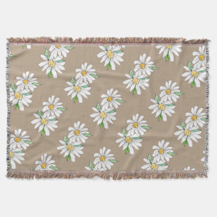 Manta Daisy Throw Blanket