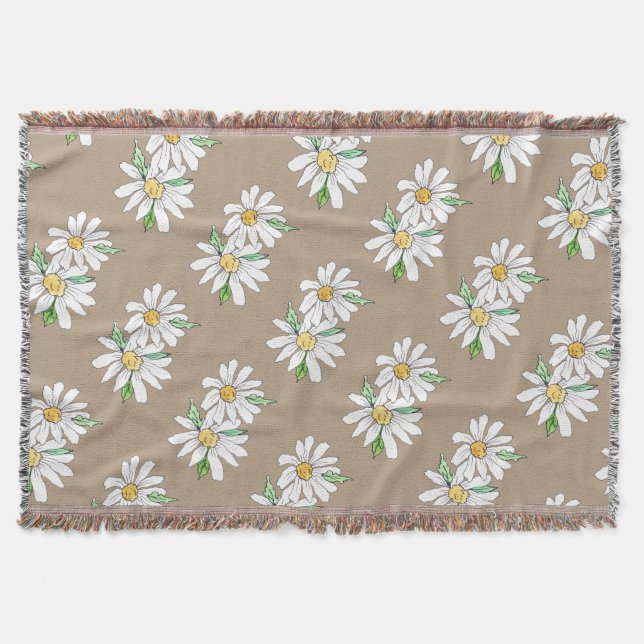 Manta Daisy Throw Blanket (Frente)