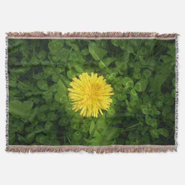 Manta Dandelion Throw Blanket (Frente)