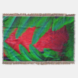 Manta desenho de pena de Quetzal Resplandecente