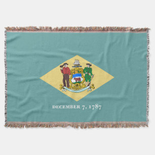 Manta Design da bandeira do estado de Delaware