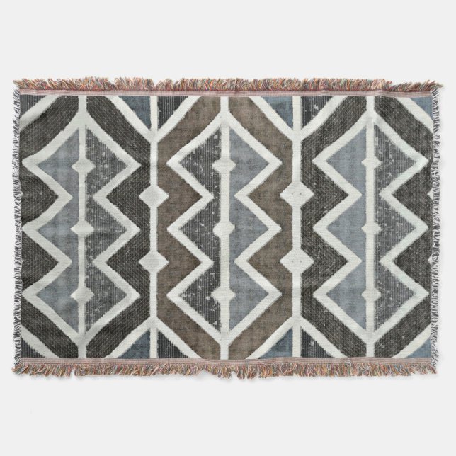 Manta Diamantes na cobertura áspera do lance do (Frente)