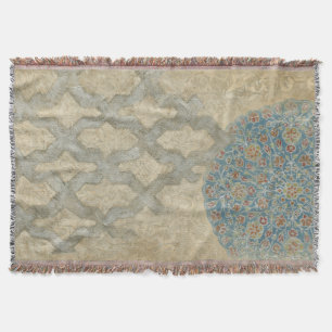 Manta Disposição Floral Decorativa De Tapeçaria De Pr