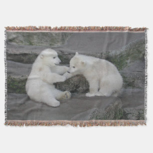 Manta Dois Cubos de Urso Polar
