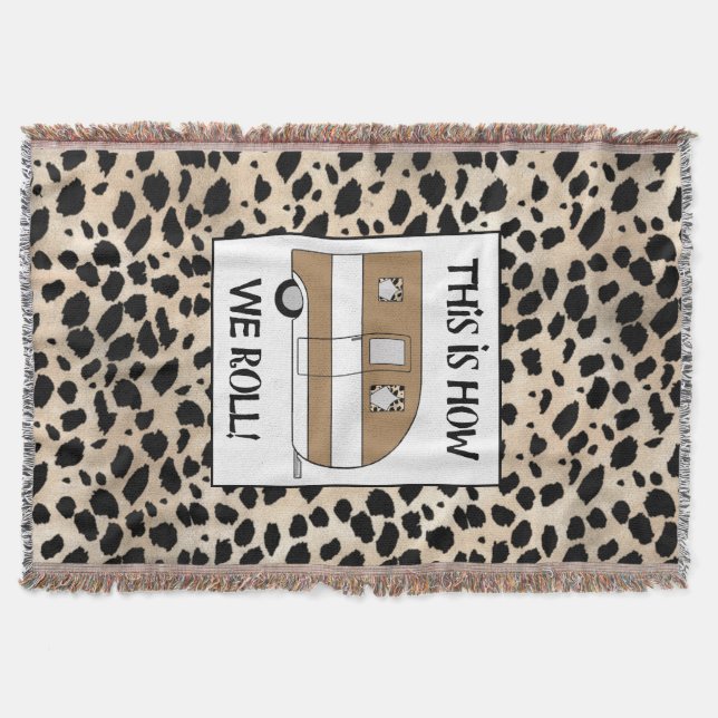 Manta "É Assim Que Nós Rolamos" (Frente)