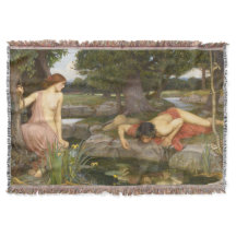 Eco e Narciso por John William Waterhouse