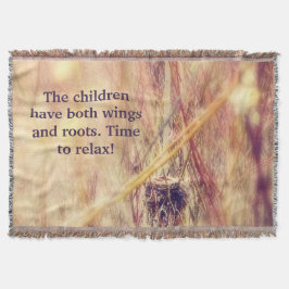 Manta Encorajamento de Nest vazio