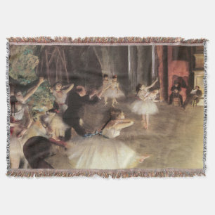 Manta Ensaio no Palco por Edgar Degas