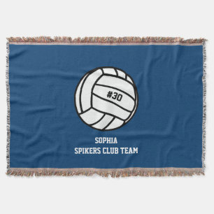 Manta Equipe Personalizada de Voleibol, Nome e Número d
