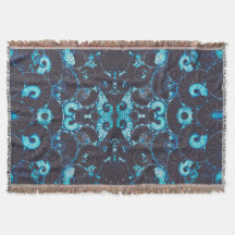 Espetáculo negro azul Nautilha com medo geometria