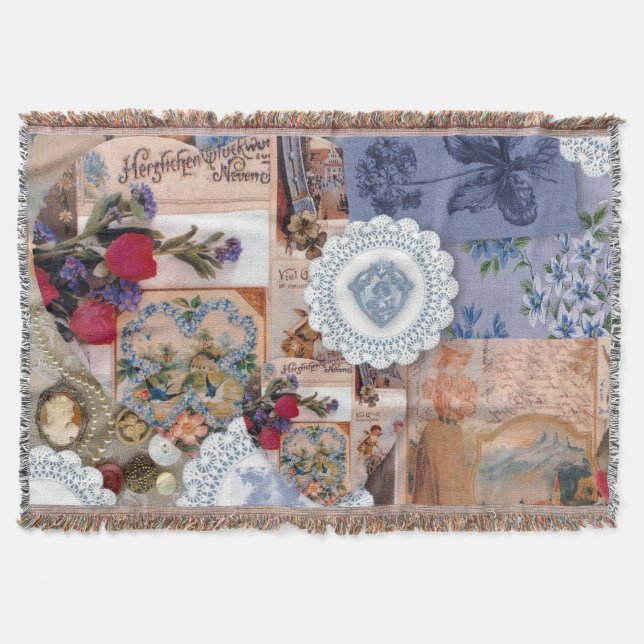 Manta Estilo Vitoriano Lançado (Frente)