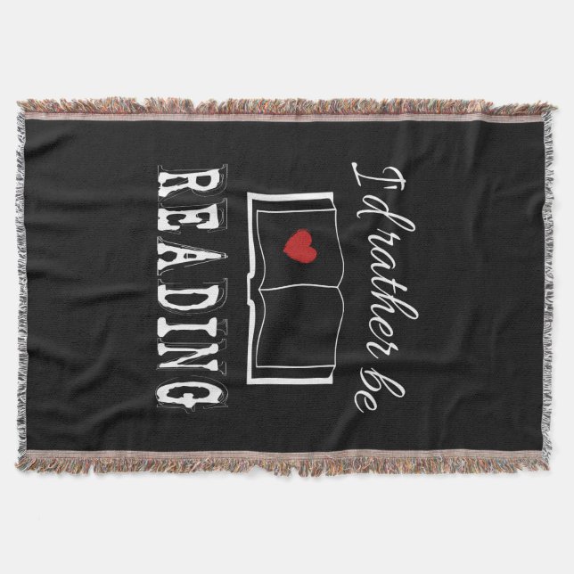 Manta Eu preferencialmente lendo (Frente)