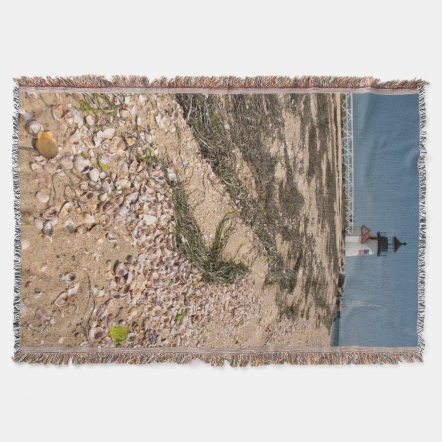 Manta EUA, Massachusetts, Nantucket. Concha (Frente)